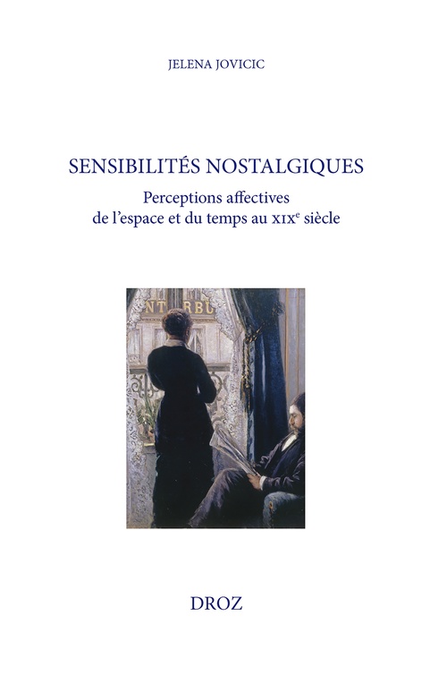 ebook cover of Sensibilités nostalgiques, by Jelena Jovicic