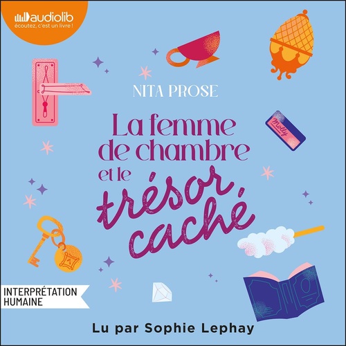 audiobook cover of La Femme de chambre et le trésor caché, by Nita Prose