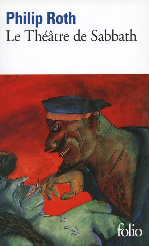ebook cover of Le Théâtre de Sabbath, by Philip Roth