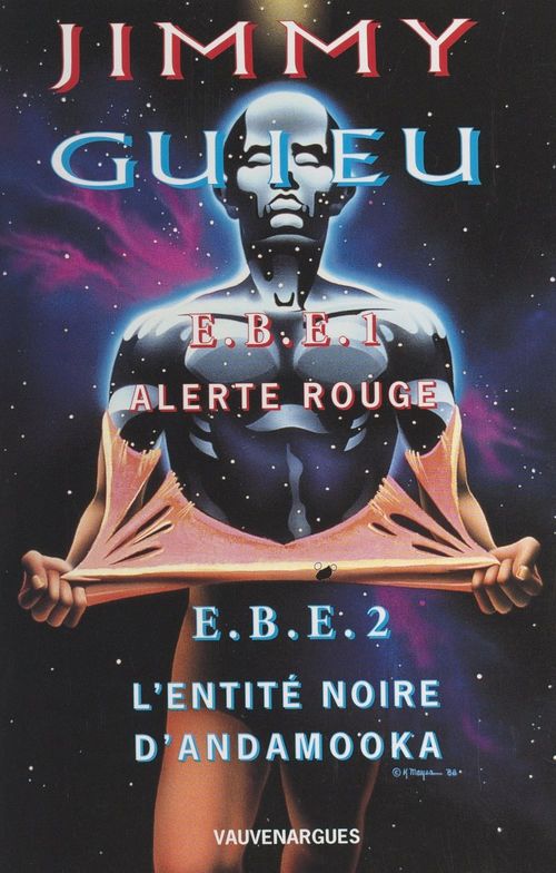 Couverture ebook de EBE, entités biologiques extraterrestres, de Jimmy Guieu