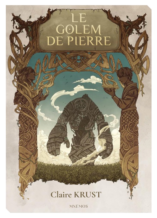 Couverture ebook de Le Golem de pierre, de Claire Krust