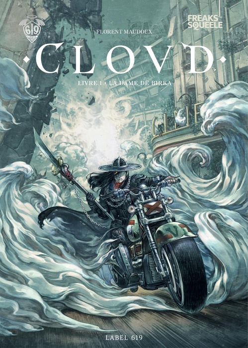 Couverture ebook de Clovd - Tome 1 - La dame de Birka, de Florent Maudoux