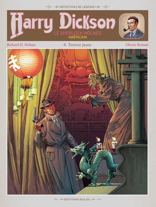 ebook cover of Harry Dickson T06 - Terreur Jaune, by Richard D. Nolane