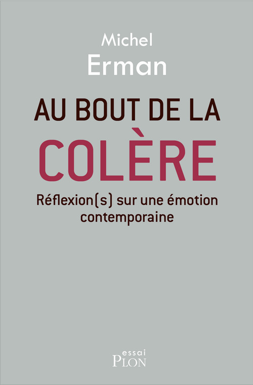 Couverture ebook de Au bout de la colère, de Michel Erman