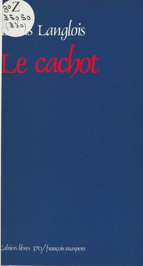 ebook cover of Le cachot, by Denis Langlois