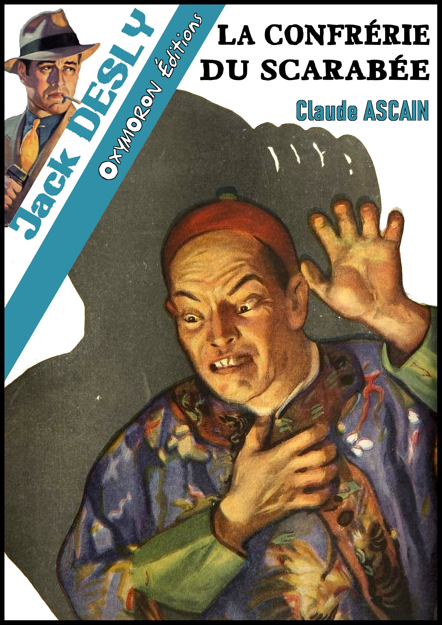 Couverture ebook de La Confrérie du Scarabée, de Claude Ascain
