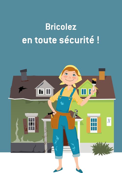 ebook cover of Bricolez en toute sécurité, by All The Content, Noblishing