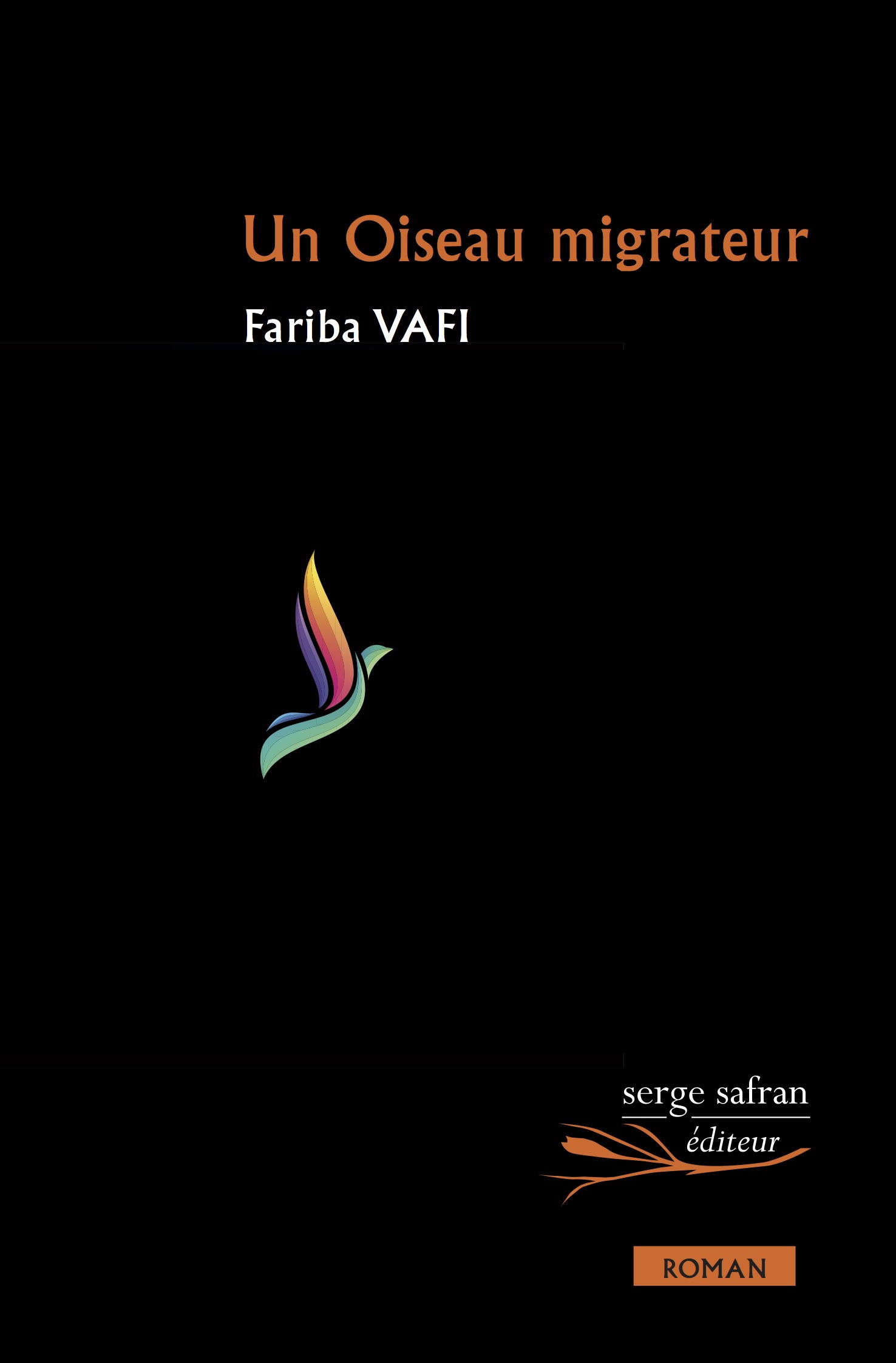 Couverture ebook de Un Oiseau migrateur, de Fariba Vafi