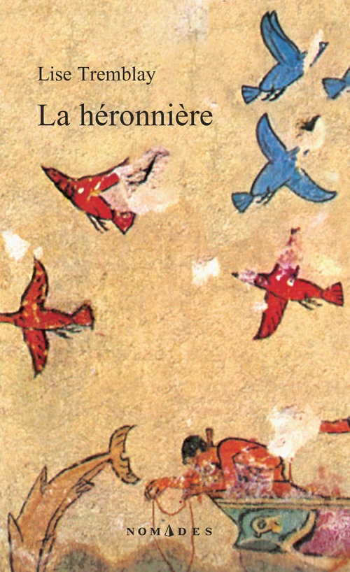 Couverture ebook de La héronnière, de Lise Tremblay