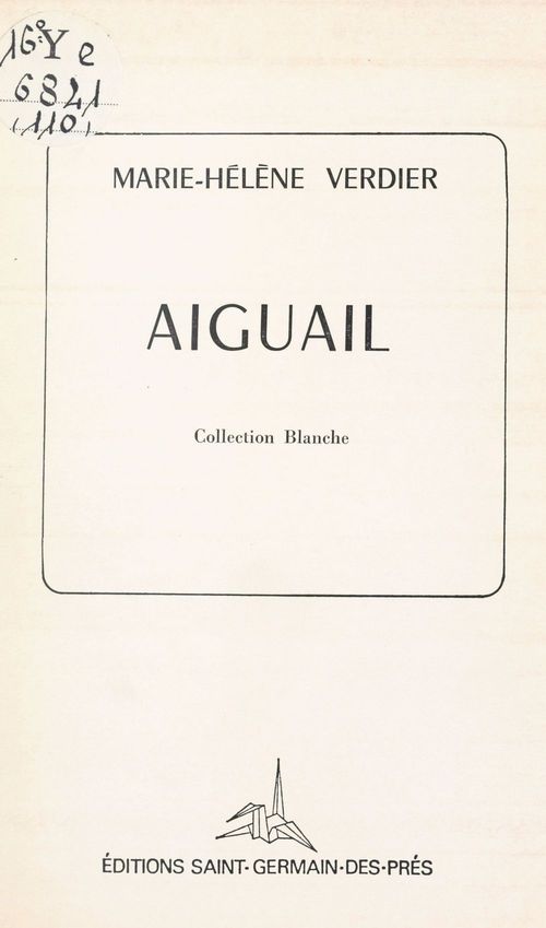 ebook cover of Aiguail, by Marie-Helene Verdier