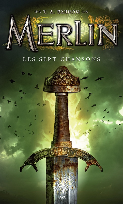 ebook cover of Les sept chansons, by T. a. Barron