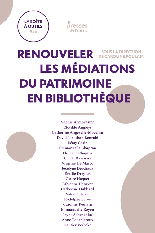 ebook cover of Renouveler les médiations du patrimoine en bibliothèque, by