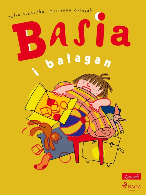 ebook cover of Basia i balagan, by Zofia Stanecka