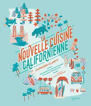 Couverture ebook de La nouvelle cuisine californienne, de Cathleen Clarity