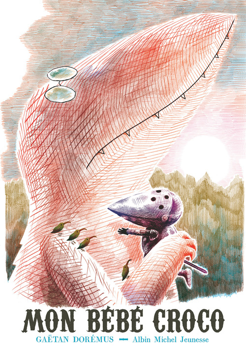 Couverture ebook de Mon bébé croco, de Gaëtan Dorémus