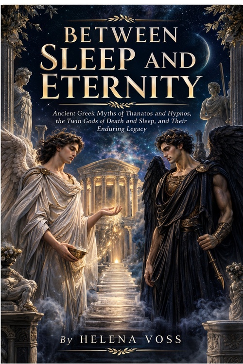 ebook cover of BETWEEN SLEEP AND ETERNITY, by Helena Voss