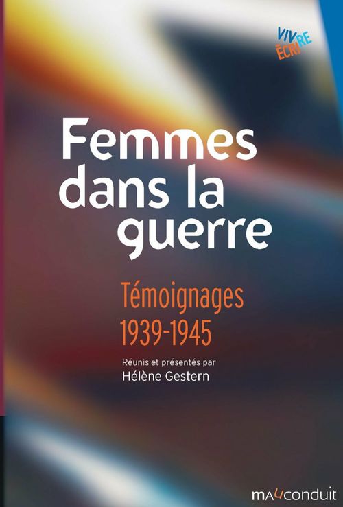 Couverture ebook de Femmes dans la guerre, de Hélène Gestern