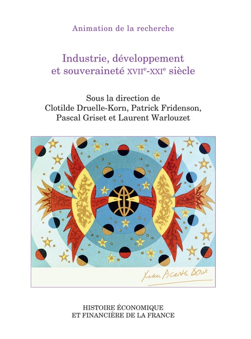 Couverture ebook de Industrie, développement et souveraineté xviie-xxie siècle, de