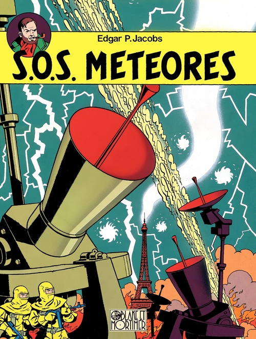 Couverture ebook de Blake et Mortimer - Tome 8 - S.O.S. Météores, de Edgar Pierre Jacobs