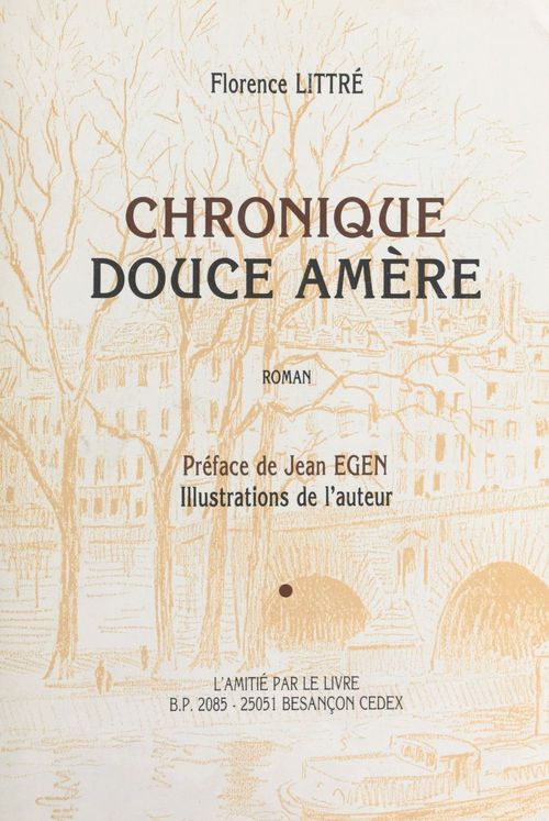 ebook cover of Chronique douce amère, by Florence Littre