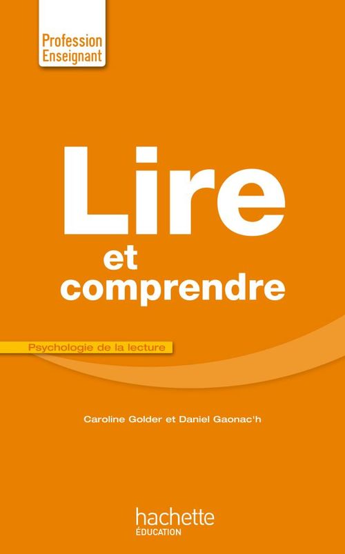 ebook cover of Lire et comprendre, by Daniel Gaonac'h, Caroline Golder