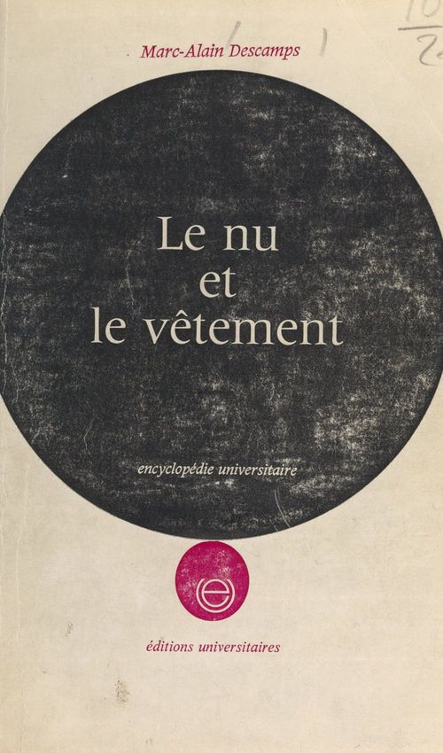 ebook cover of Le nu et le vêtement, by Marc-Alain Descamps