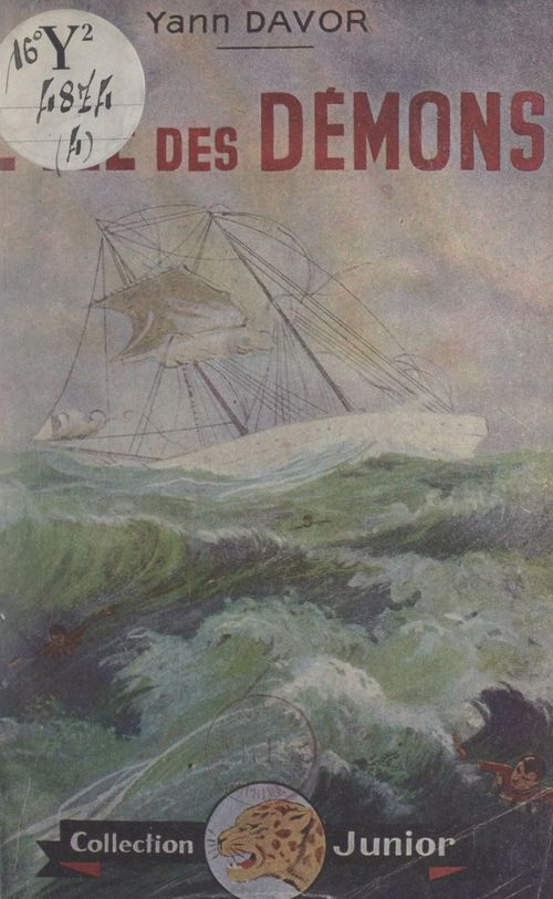 Couverture ebook de L'île des démons, de Yann Davor