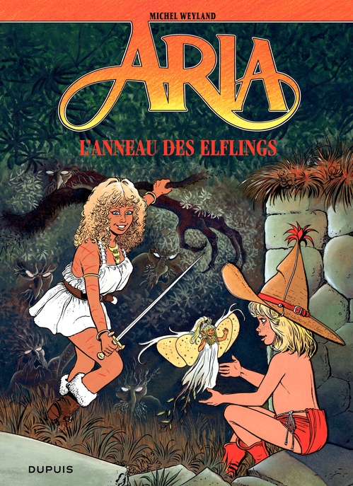 Couverture ebook de Aria - Tome 6 - L'anneau des Elflings, de Michel Weyland