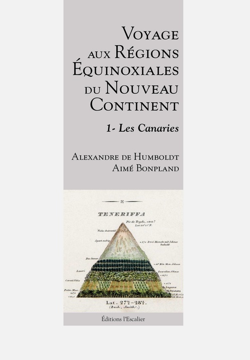 ebook cover of Voyage aux Régions Équinoxiales du Nouveau Continent - Tome 1 - Canaries, by Humboldt/Bonpland