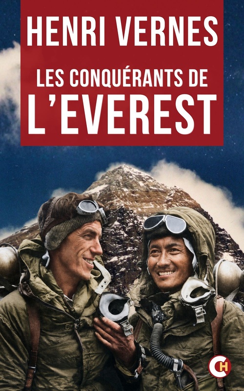 Couverture ebook de Les conquérants de l'Everest, de Henri Vernes