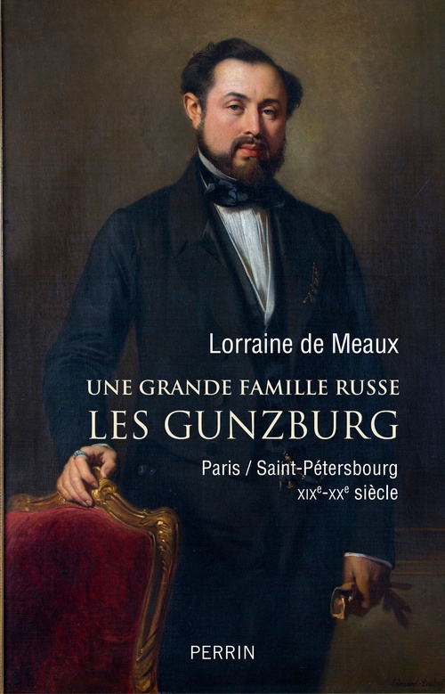 Couverture ebook de Une grande famille russe : les Gunzburg, de Lorraine de Meaux