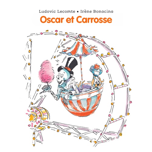 audiobook cover of Les histoires d'Oscar et Carrosse, by Ludovic Lecomte, Irène Bonaccina