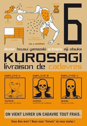 ebook cover of Kurosagi T06, by Eiji Otsuka, Housui Yamazaki