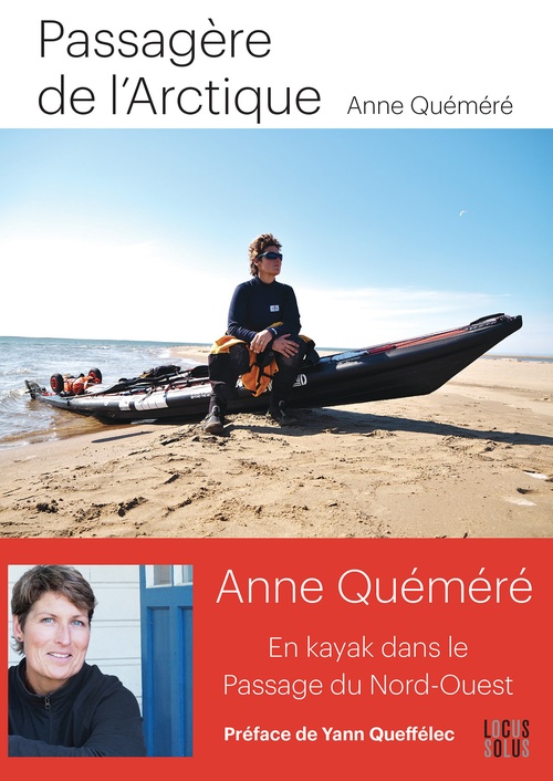 Couverture ebook de Passagère de l'Arctique, de Anne Quemere