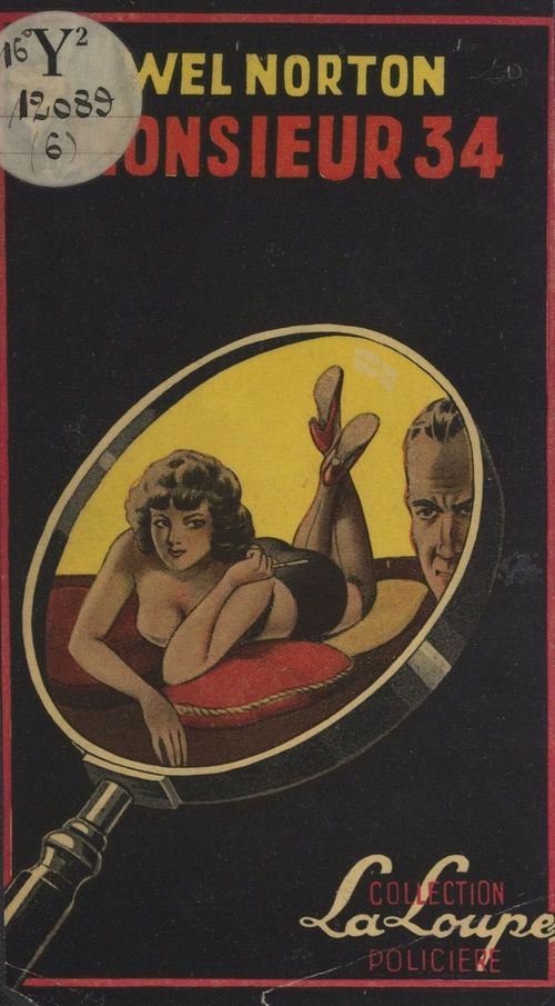 Couverture ebook de Monsieur 34, de Wel Norton