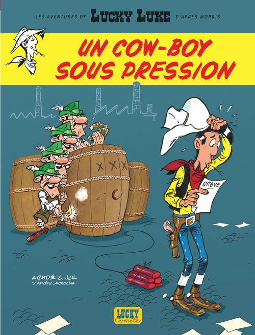 ebook cover of Les Aventures de Lucky Luke d'après Morris - Tome 11 - Un cow-boy sous pression, by Jul