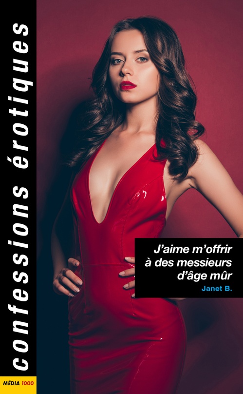 Couverture ebook de J'aime m'offrir à des messieurs d'âge mûr, de Janet B.