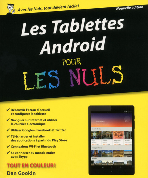 ebook cover of Les Tablettes Android Pour les Nuls, nouvelle édition, by Dan Gookin