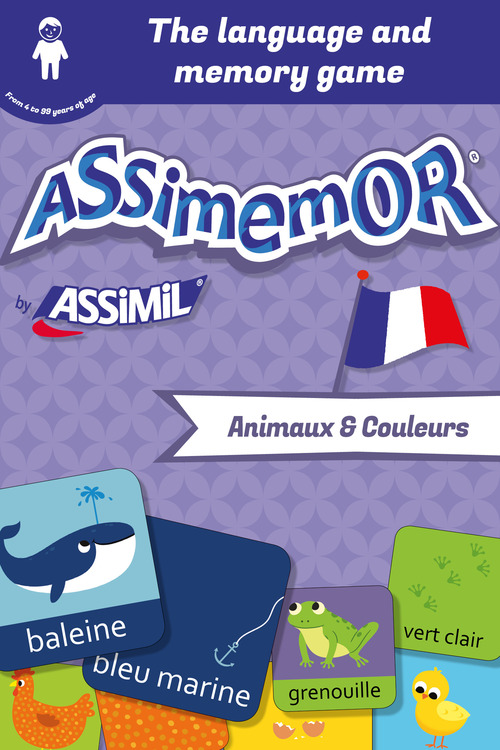 Couverture ebook de Assimemor - My First French Words: Animaux et Couleurs, de Celadon, Jean-Sebastien Deheeger