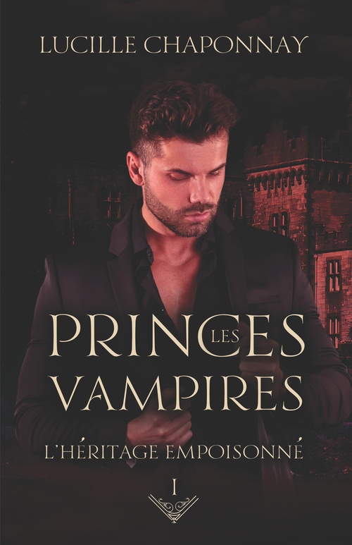 ebook cover of Les Princes Vampires, by Lucille Chaponnay