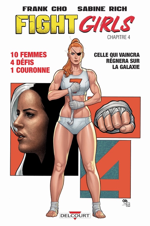 Couverture ebook de Fight Girls chapitre 4, de Frank Cho
