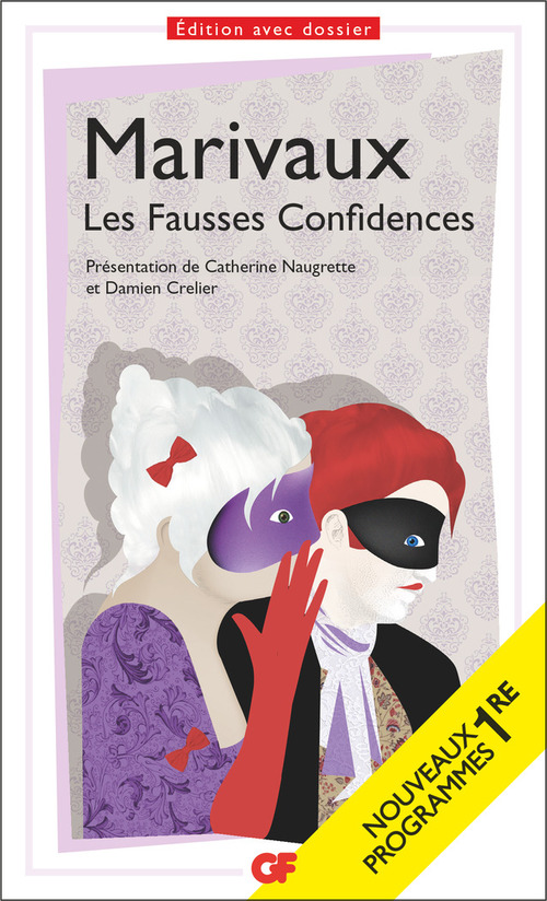 ebook cover of Les Fausses Confidences, by Pierre de Marivaux