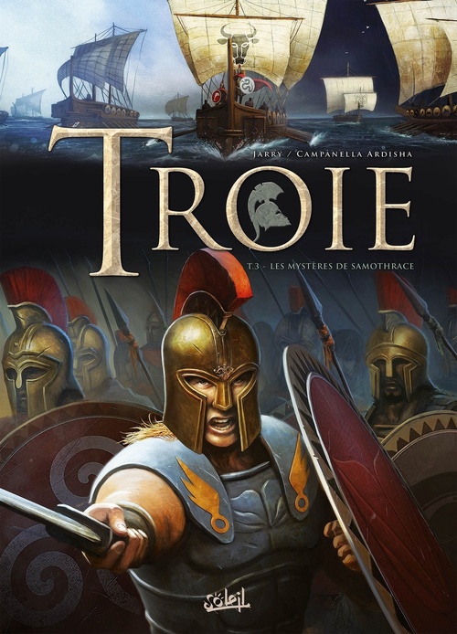 ebook cover of Troie T03 - Les Mystères de Samothrace, by Nicolas Jarry