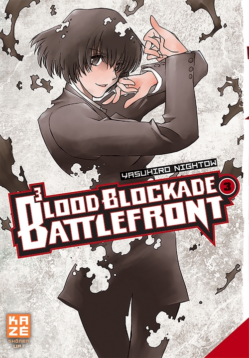 Couverture ebook de Blood Blockade Battlefront T03, de Yasuhiro Nightow