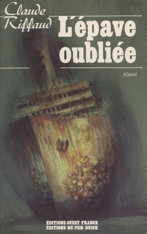 Couverture ebook de L'épave oubliée, de Claude Riffaud
