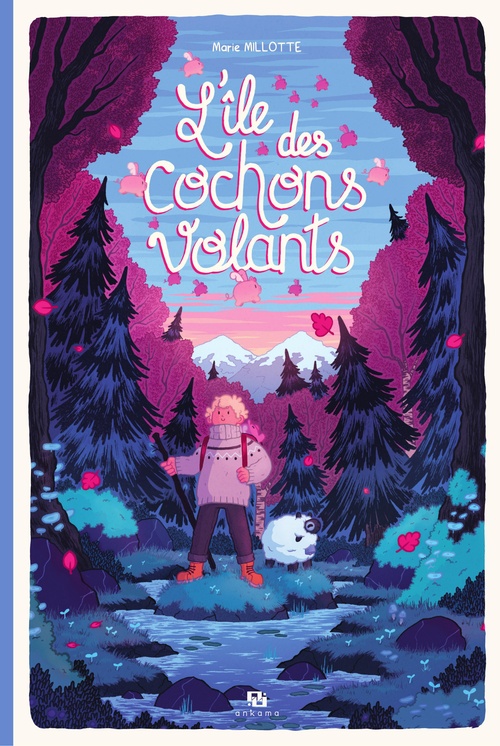 Couverture ebook de L'île des cochons volants, de Marie Millotte