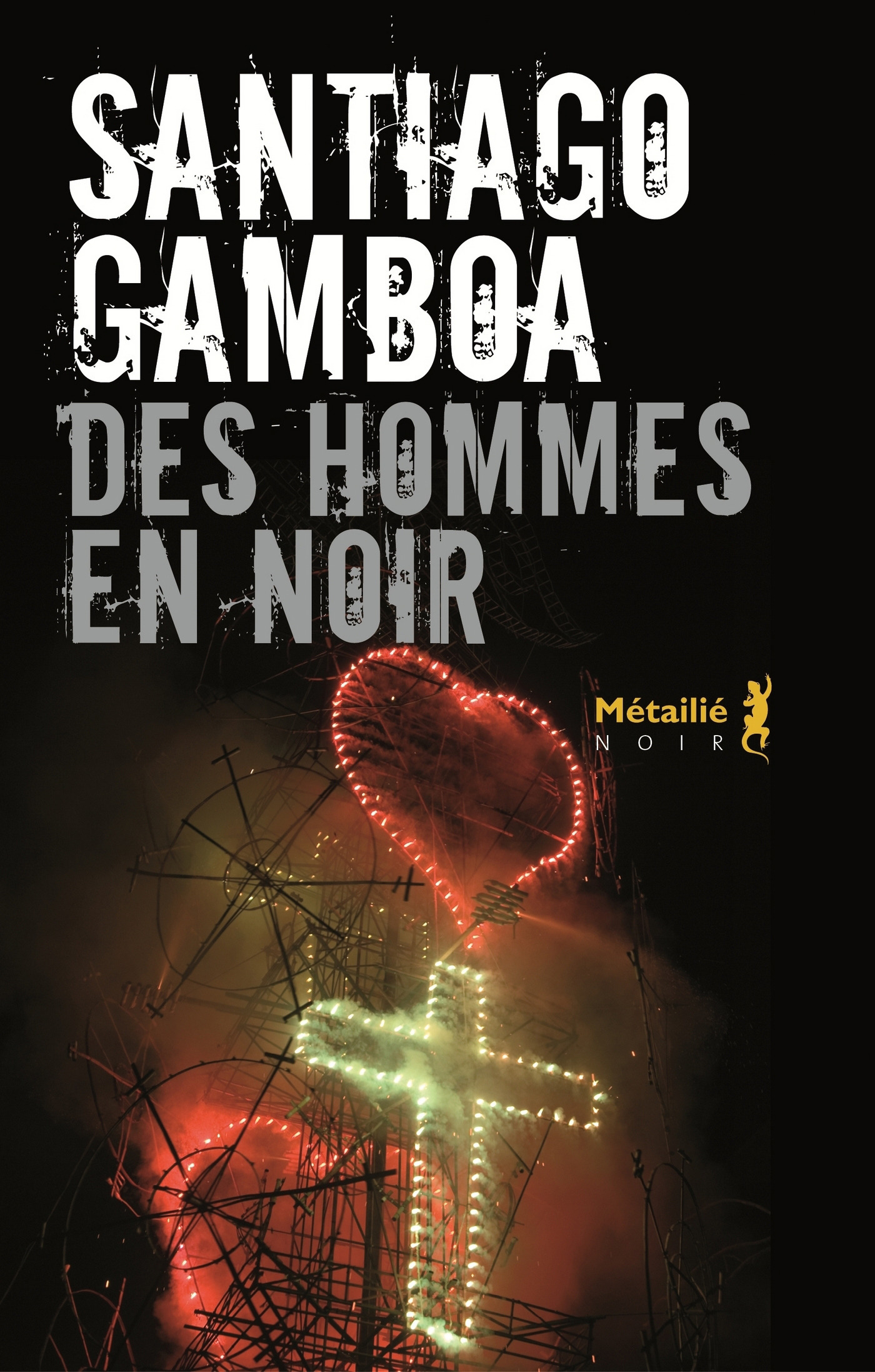 ebook cover of Des Hommes en noir, by Santiago Gamboa
