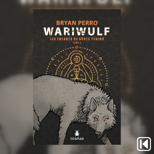 audiobook cover of Wariwulf, by Bryan Perro