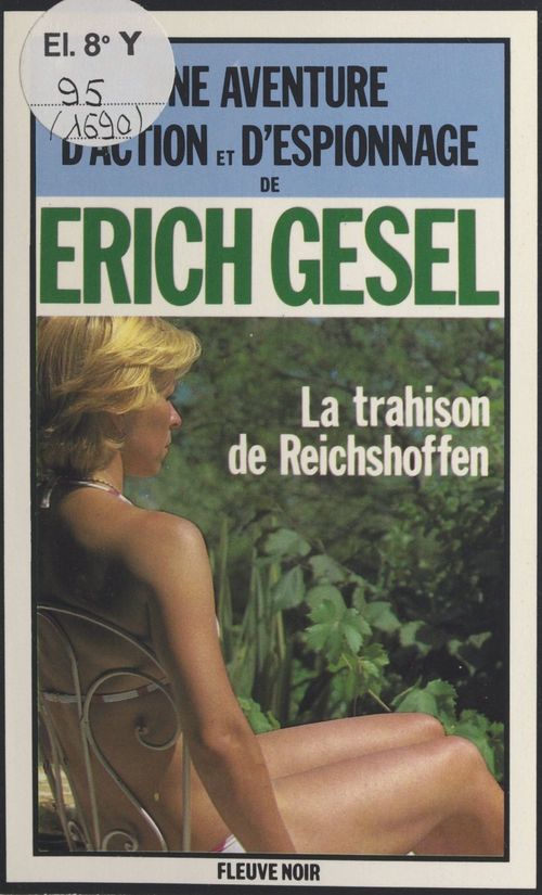 Couverture ebook de La trahison de Reichshoffen, de Erich Gesel