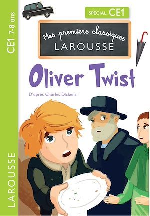 Couverture ebook de Oliver Twist d'après Charles Dickens - CE1, de Martyn Back, Pascal PHAN
